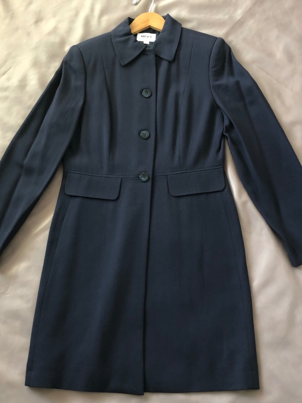 Mexx Ink NavyExtra Long Jacket/Coat
